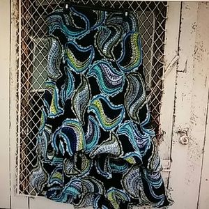 Lane Bryant Hi-Low Skirt