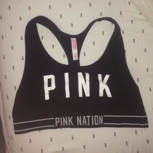 PINK sports bra non lined