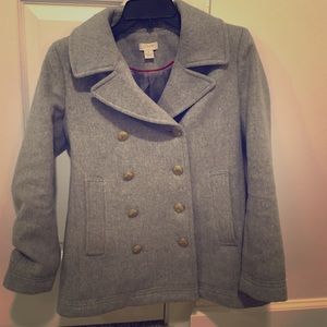 J. Crew Factory Classic Peacoat