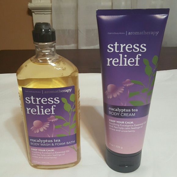 Bath & Body Works Eucalyptus Tea Body Wash & Cream