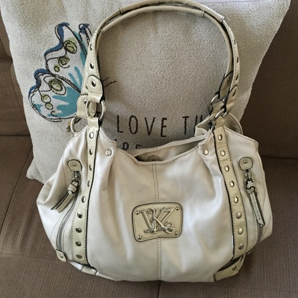 Kathy Van Zeeland embellished handbag
