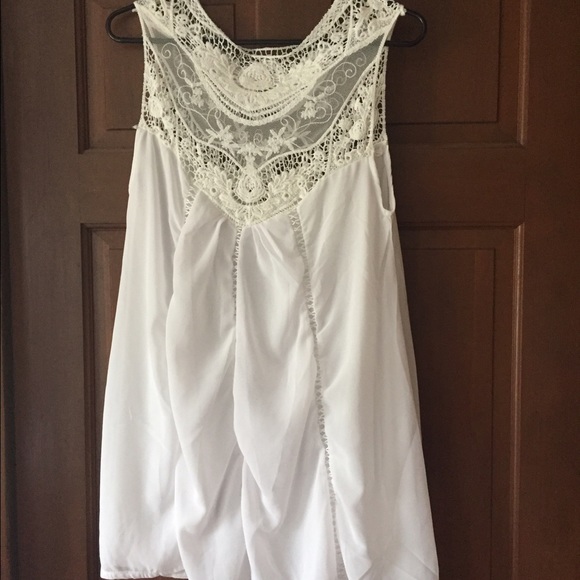 White New Light Dress