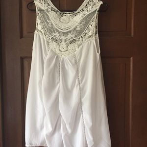White New Light Dress