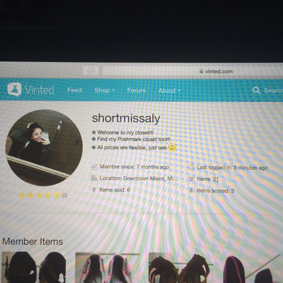 FIND ME ON VINTED