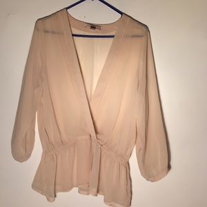 Sheer blouse