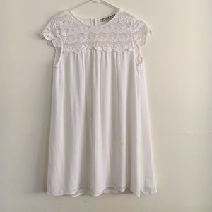 Chloe K Medium Dress w/Lace Detail