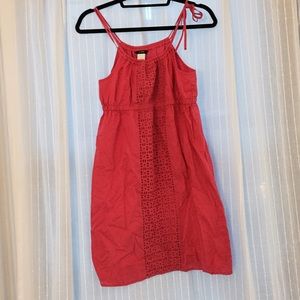 ✨SALE J. Crew pink eyelet dress