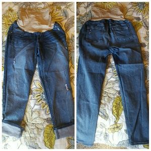 Jessica Simpson maternity jeans/capris size L