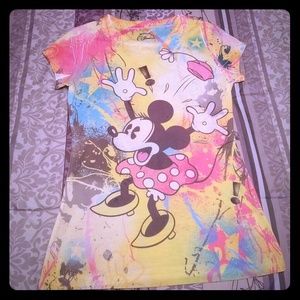 Disney Minnie Mouse Unique Design Shirt!