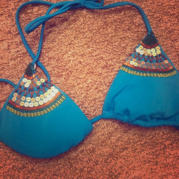 Victoria's Secret blue bikini