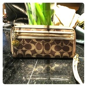 Authentic Coach wristlet