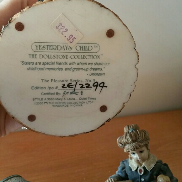 BOYDS Dollstone Collection -3 pieces - Picture 3 of 4