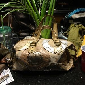 Authentic coach satchel