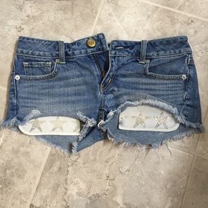 AE Jean Star Sparkle Pocket Shorts