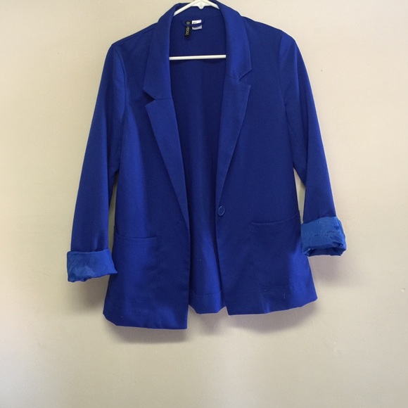 Ladies royal blue blazer