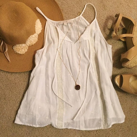 LOFT Petite Tie Tank