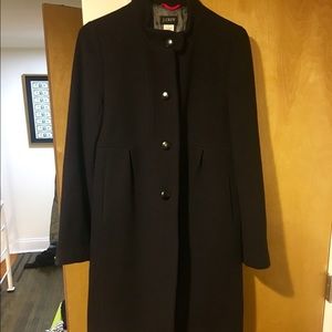 J Crew stadium cloth Shipley coat size 0