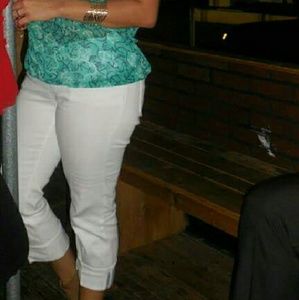 Banana Republic White Denim Jeans