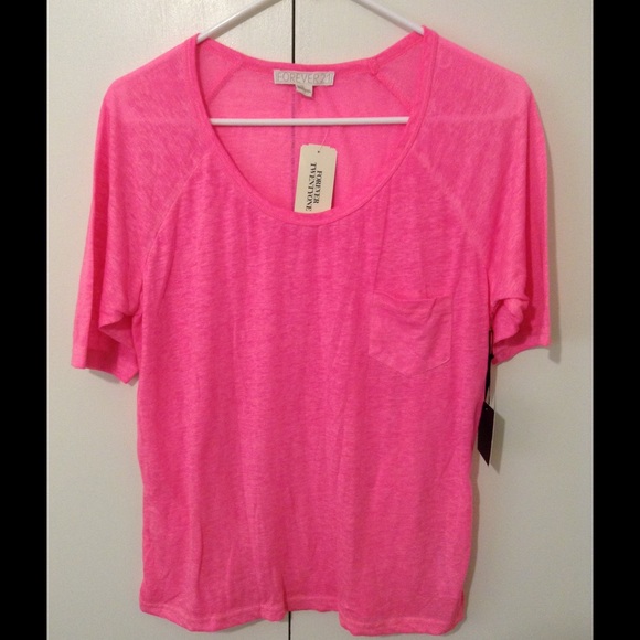 New! Forever 21 pocket Tee