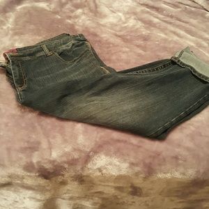 Plus size Capri jeans