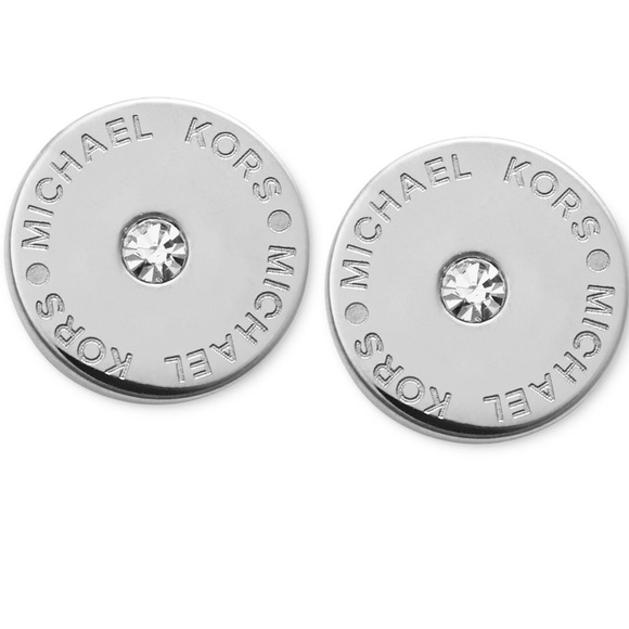 MICHAEL Michael Kors Jewelry - 🎉LAST ONE 🎉Michael Kors Flat disc logo crystal S