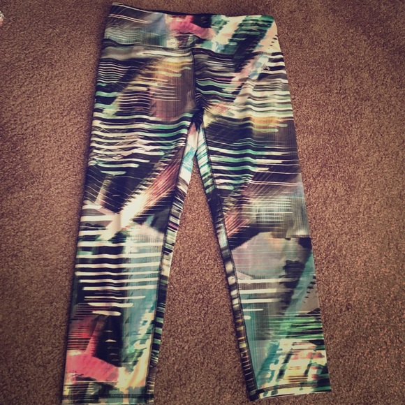 Multicolored workout pants
