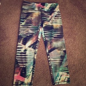 Multicolored workout pants