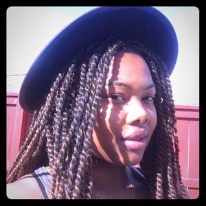 Minnetonka leather "fold up" hat