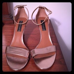 Gold Steve Madden Heels
