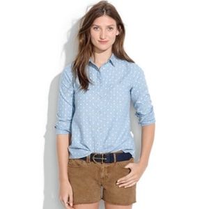 Madewell Denim Cutoff Shorts in Kraft Brown