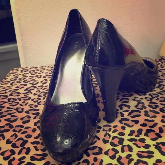 Black high heels