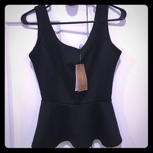 Francesca's Peplum Top