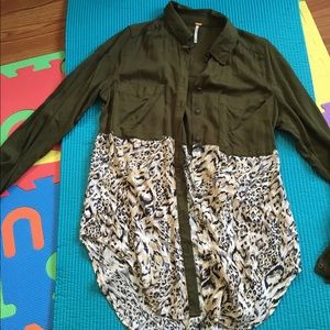 Blouse from free people never wore!
