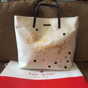 Sale ❤️Kate Spade "Cheer Darling" Bon Bon shopper