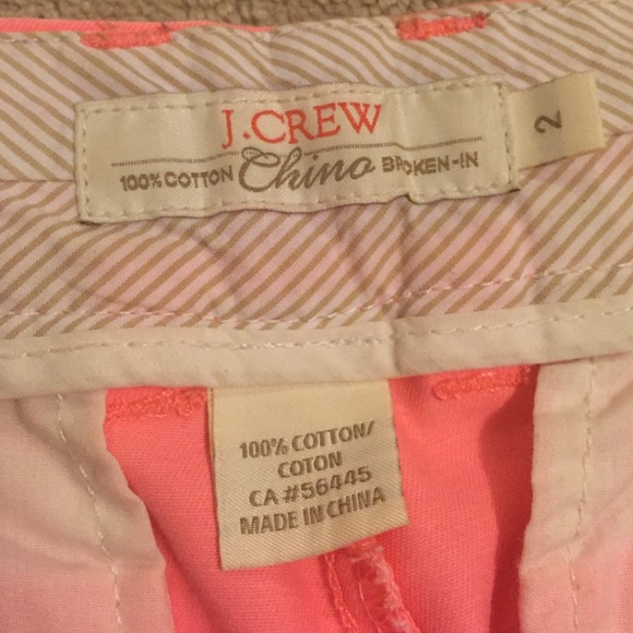 Jcrew chino coral short bundle (see pics) - Picture 3 of 4