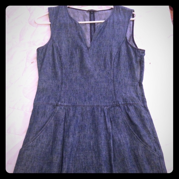 Theory Dresses & Skirts - Theory Denim Dress Size 4