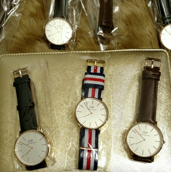 Daniel Wellington 40mm - BROWN LEATHER