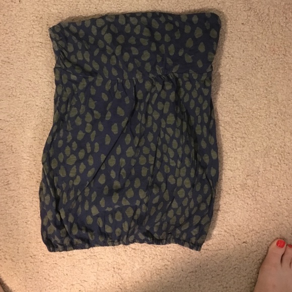 American eagle strapless top