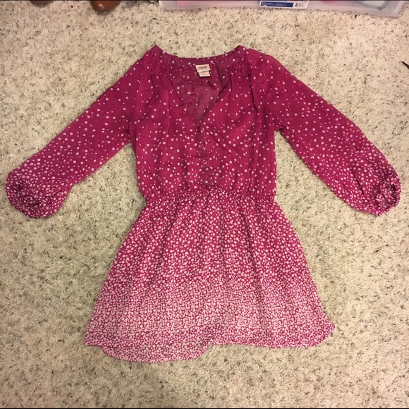 Target Polka Dot Ombré Top