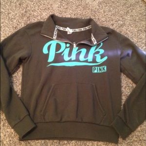 PINK half zip