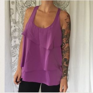 Aqua Tops - Aqua Purple tank top, worn once! Aqua Tops - Aqua Purple tank top, worn once!