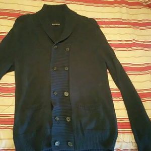 Express men's cardigan.