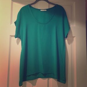 Lush Brand Wide U Blouse
