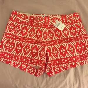 Brand new never worn J.Crew ikat shorts