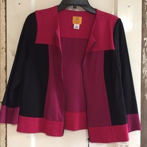 Ruby Rd. Color Block Jacket