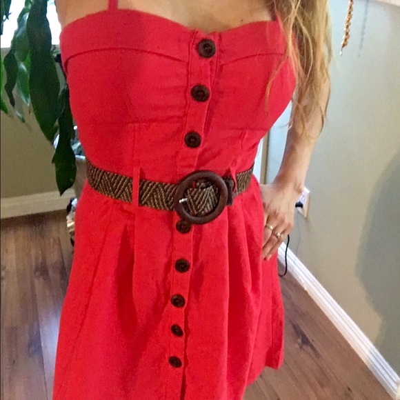 👗👗👗 RED CUTE DRESS 👠👠👠 - Picture 2 of 4