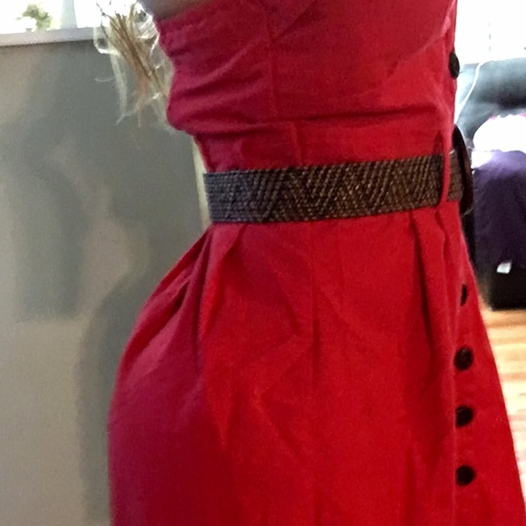 👗👗👗 RED CUTE DRESS 👠👠👠 - Picture 3 of 4