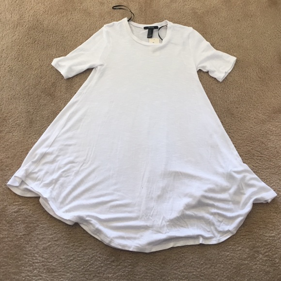 Forever 21 white skater dress
