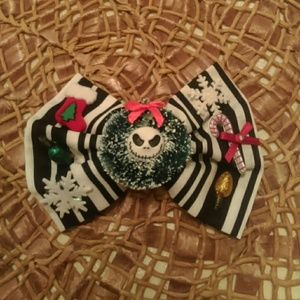 Jack Skellington Bow