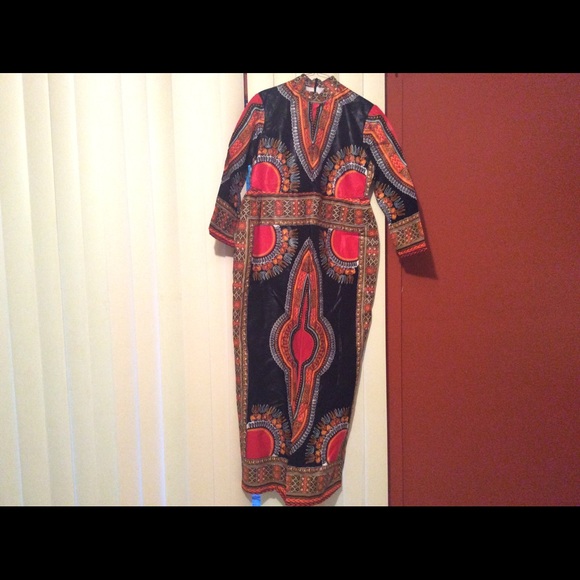 African Print Dress